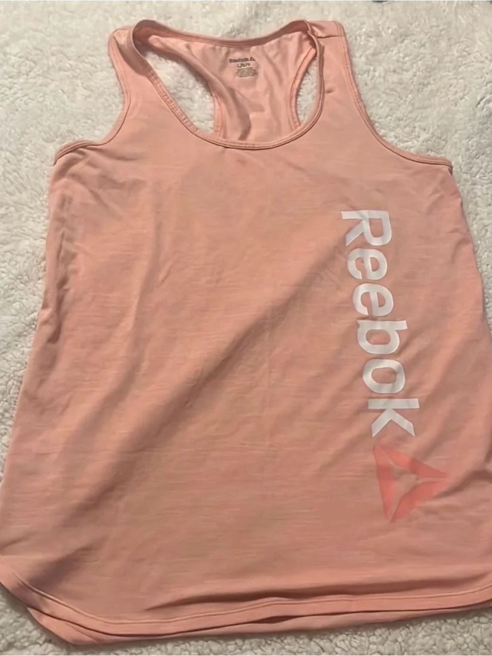 Reebok peach Racerback Performance Tank
